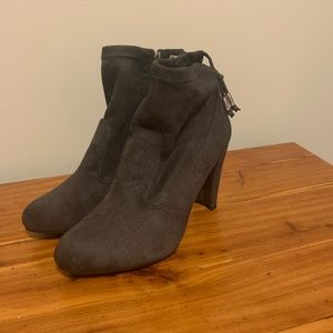 Size 8 sueded bootie